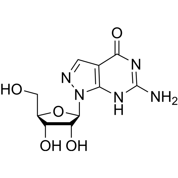 8-Aza-7-deazguanosine 85426-74-0